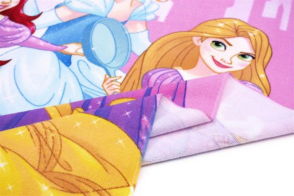 Disney Home Πετσέτα Θαλάσσης Quick Dry Disney Home Princess 73 70X140 Pink 100% Microfiber - Image 2