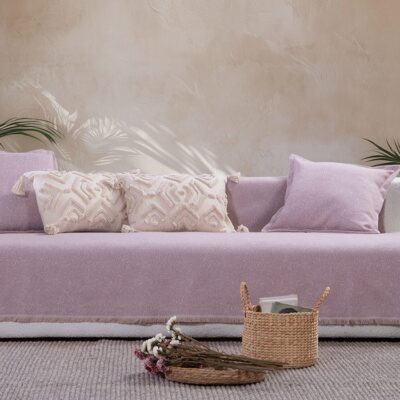 NEF-NEF ΡΙΧΤΑΡΙ ΠΟΛΥΘΡΟΝΑΣ ARONIA 170X180 NEF-NEF HOMEWARE, 75% BAMBAKI -25%  ΠΟΛΥΕΣΤΕΡΑΣ - Image 4