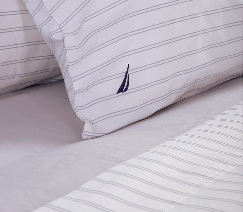 NEF-NEF ΣΕΤ ΣΕΝΤΟΝΙΑ ΒΑΜΒΑΚΕΡΑ KING SIZE NAUTICA - NAU COAST 280Χ270, 100% ΒΑΜΒΑΚΙ - Image 3