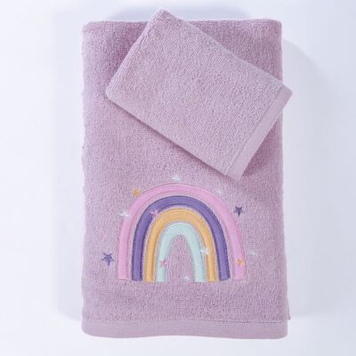 NEF-NEF ΠΑΙΔΙΚΕΣ ΠΕΤΣΕΤΕΣ ΣΕΤ 2TMX WATER RAINBOW NEF-NEF HOMEWARE, 100% ΒΑΜΒΑΚΙ - Image 2