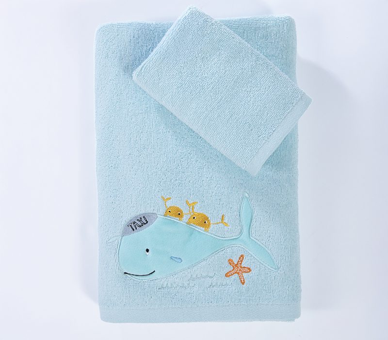 NEF-NEF ΠΑΙΔΙΚΕΣ ΠΕΤΣΕΤΕΣ ΣΕΤ 2TMX PACIFIC NEF-NEF HOMEWARE, 100% ΒΑΜΒΑΚΙ - Image 2