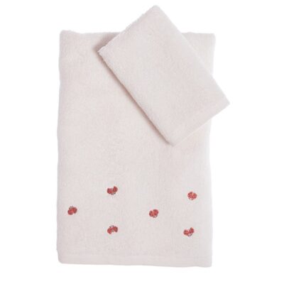 NEF-NEF ΒΡΕΦΙΚΕΣ ΠΕΤΣΕΤΕΣ ΣΕΤ 2TMX LADY BUG NEF-NEF HOMEWARE, 100% ΒΑΜΒΑΚΙ