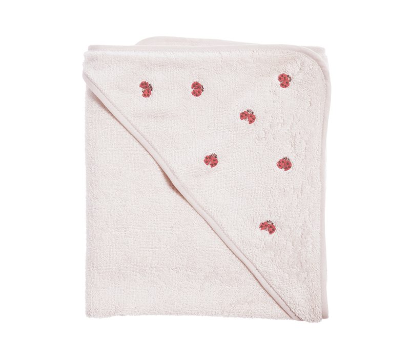 NEF-NEF ΒΡΕΦΙΚΗ ΚΑΠΑ LADY BUG 75X75 NEF-NEF HOMEWARE, 100% ΒΑΜΒΑΚΙ - Image 4
