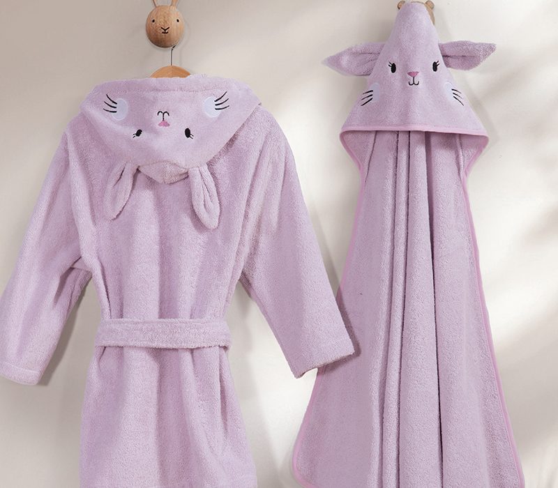 NEF-NEF ΒΡΕΦΙΚΟ ΜΠΟΥΡΝΟΥΖΙ MON PETIT JARDIN NEF-NEF HOMEWARE, 100% ΒΑΜΒΑΚΙ