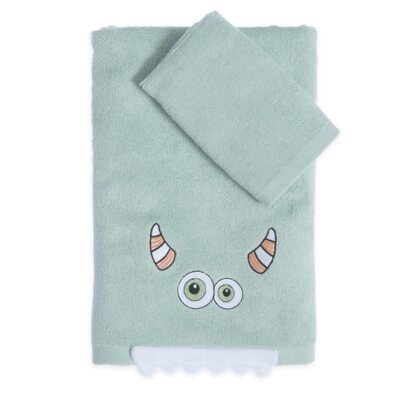 NEF-NEF ΒΡΕΦΙΚΕΣ ΠΕΤΣΕΤΕΣ ΣΕΤ 2TMX ALPHABET MONSTER NEF-NEF HOMEWARE, 100% ΒΑΜΒΑΚΙ - Image 2