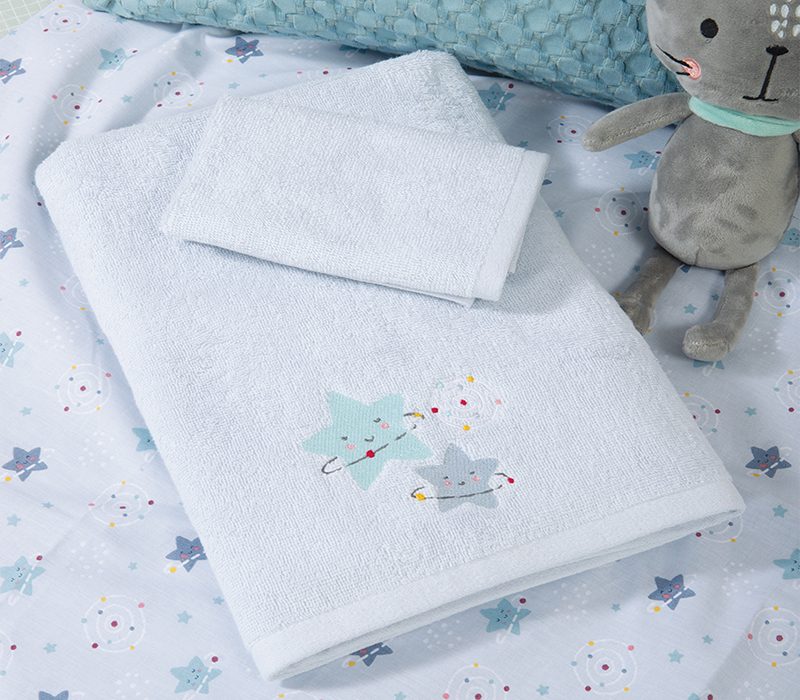 NEF-NEF ΒΡΕΦΙΚΕΣ ΠΕΤΣΕΤΕΣ ΣΕΤ 2TMX EXPLORE THE UNIVERSE NEF-NEF HOMEWARE, 100% ΒΑΜΒΑΚΙ
