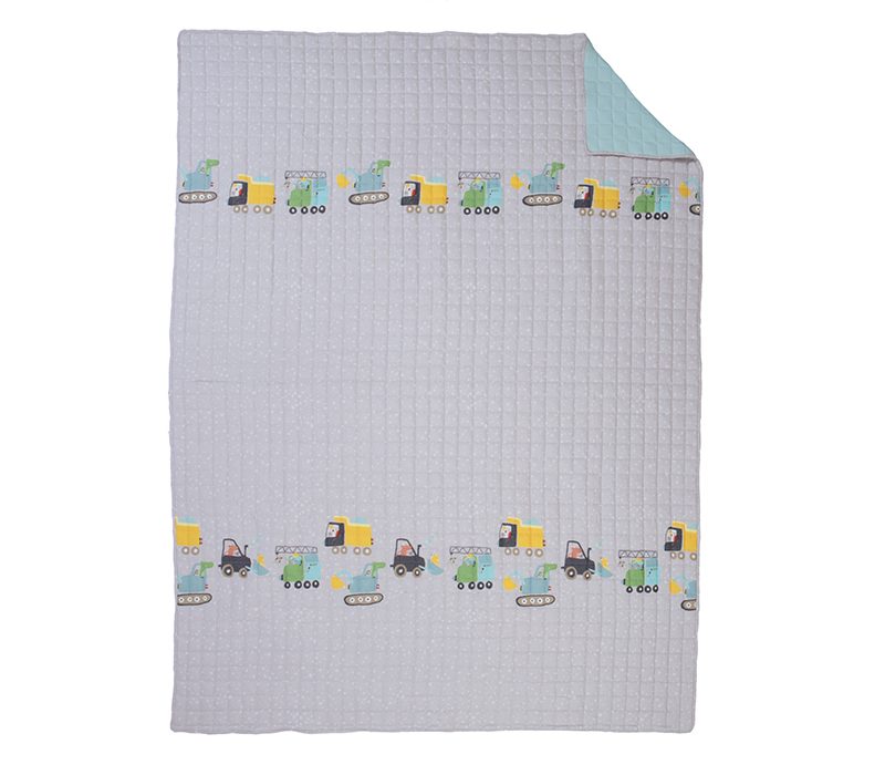 NEF-NEF ΠΑΙΔΙΚΟ ΚΟΥΒΕΡΛΙ ΜΟΝΟ FUN AT WORK 180X240 NEF-NEF HOMEWARE, ΥΦΑΣΜΑ:100% ΜIΚΡ-ΕΣΩΤ:100% ΠΟΛ - Image 4