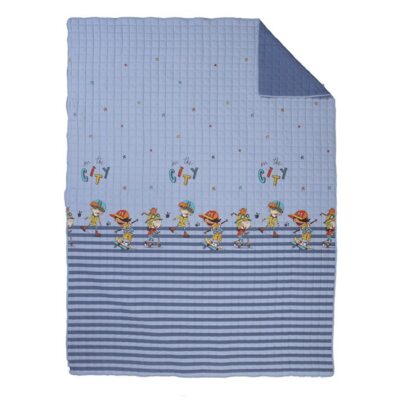 NEF-NEF ΠΑΙΔΙΚΟ ΚΟΥΒΕΡΛΙ ΜΟΝΟ IN THE CITY 180X240 NEF-NEF HOMEWARE, ΥΦΑΣΜΑ:100% ΜIΚΡ-ΕΣΩΤ:100% ΠΟΛ - Image 5