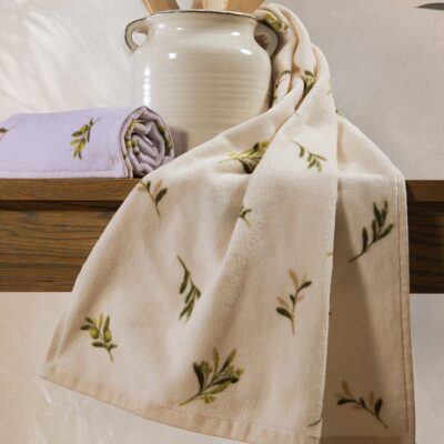 NEF-NEF ΠΟΤΗΡΟΠΑΝΟ ΒΕΛΟΥΤΕ OLIVE 40Χ60 NEF-NEF HOMEWARE, 100% BAMBAKI - Image 2