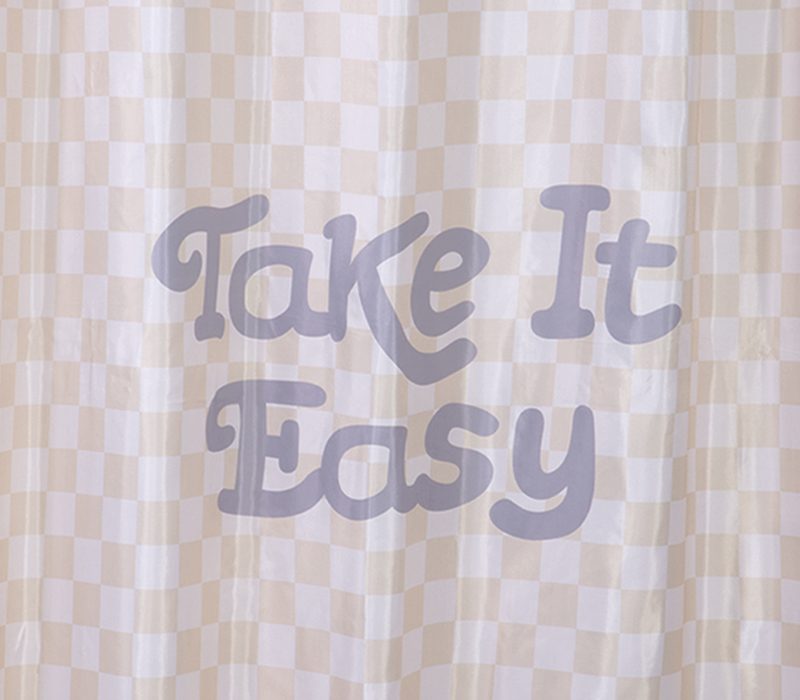 NEF-NEF ΚΟΥΡΤΙΝΑ ΜΠΑΝΙΟΥ EASY 180X200 NEF-NEF HOMEWARE, 100% ΠΟΛΥΕΣΤΕΡΑΣ - Image 2