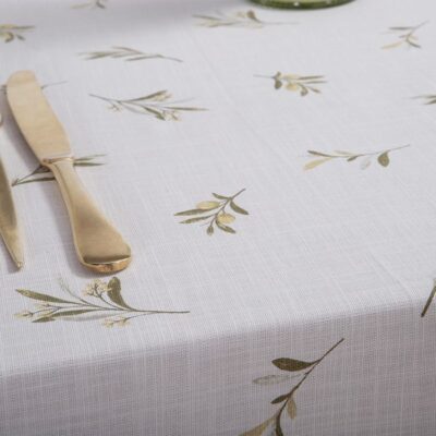 NEF-NEF ΤΡΑΠΕΖΟΜΑΝΤΗΛΟ OLIVE 150X250 NEF-NEF HOMEWARE, 100% BAMBAKI - Image 2