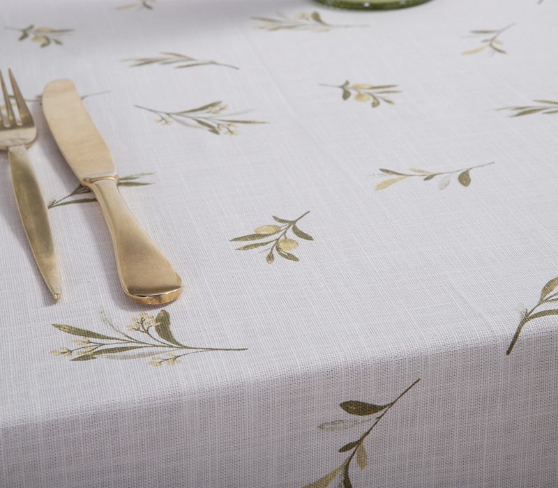 NEF-NEF ΤΡΑΠΕΖΟΜΑΝΤΗΛΟ OLIVE 150X250 NEF-NEF HOMEWARE, 100% BAMBAKI - Image 2