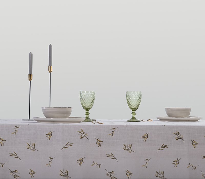 NEF-NEF ΤΡΑΠΕΖΟΜΑΝΤΗΛΟ OLIVE 150X250 NEF-NEF HOMEWARE, 100% BAMBAKI - Image 3