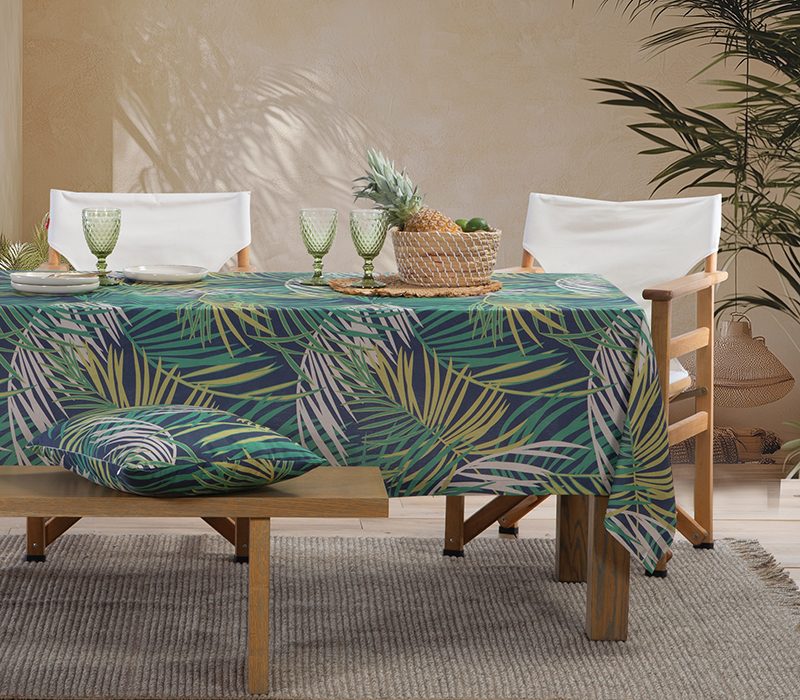NEF-NEF ΤΡΑΠΕΖΟΜΑΝΤΗΛΟ AMAZON 140X180 NEF-NEF HOMEWARE, 100% BAMBAKI
