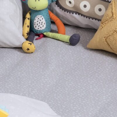 NEF-NEF ΠΑΙΔΙΚΑ ΣΕΤ ΣΕΝΤΟΝΙΑ ΜΟΝΑ FUN AT WORK 170X260 NEF-NEF HOMEWARE, 100% BAMBAKI - Image 4