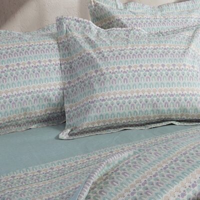 NEF-NEF ΣΕΤ ΣΕΝΤΟΝΙΑ ΒΑΜΒΑΚΟΣΑΤΕΝ KING SIZE MOSAIR 270X280 NEF-NEF HOMEWARE, 100% BAMBAKI - Image 2