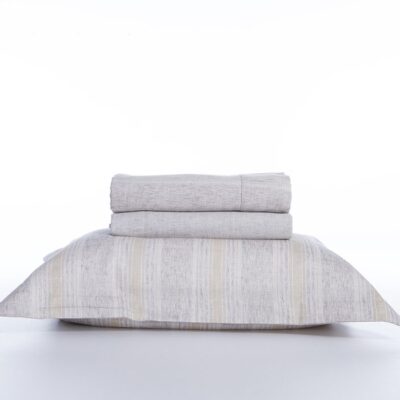 NEF-NEF ΣΕΤ ΣΕΝΤΟΝΙΑ ΒΑΜΒΑΚΟΣΑΤΕΝ KING SIZE ORDEN 270X280 NEF-NEF HOMEWARE, 100% BAMBAKI - Image 3