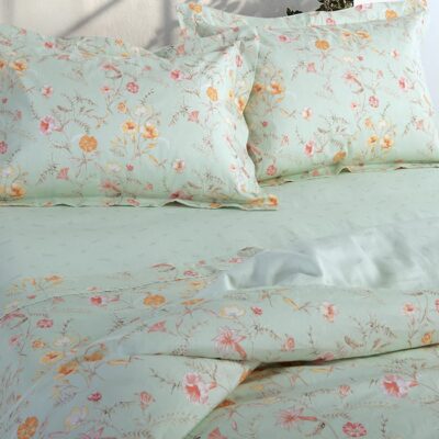NEF-NEF ΣΕΤ ΣΕΝΤΟΝΙΑ ΒΑΜΒΑΚΟΣΑΤΕΝ KING SIZE MIMOSA 270X280 NEF-NEF HOMEWARE, 100% BAMBAKI - Image 2