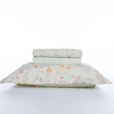 NEF-NEF ΣΕΤ ΣΕΝΤΟΝΙΑ ΒΑΜΒΑΚΟΣΑΤΕΝ KING SIZE MIMOSA 270X280 NEF-NEF HOMEWARE, 100% BAMBAKI - Image 3