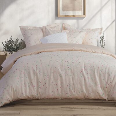 NEF-NEF ΣΕΤ ΣΕΝΤΟΝΙΑ ΒΑΜΒΑΚΟΣΑΤΕΝ KING SIZE KIARA 270X280 NEF-NEF HOMEWARE, 100% BAMBAKI