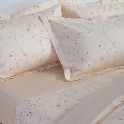 NEF-NEF ΣΕΤ ΣΕΝΤΟΝΙΑ ΒΑΜΒΑΚΟΣΑΤΕΝ KING SIZE KIARA 270X280 NEF-NEF HOMEWARE, 100% BAMBAKI - Image 2