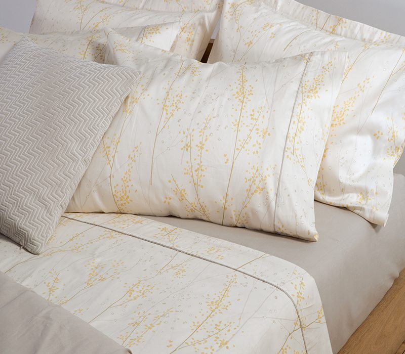 NEF-NEF ΣΕΤ ΣΕΝΤΟΝΙΑ ΒΑΜΒΑΚΟΣΑΤΕΝ KING SIZE ELEMENTS-SAILEN 270X280 NEF-NEF HOMEWARE, 100% BAMBAKI - Image 2