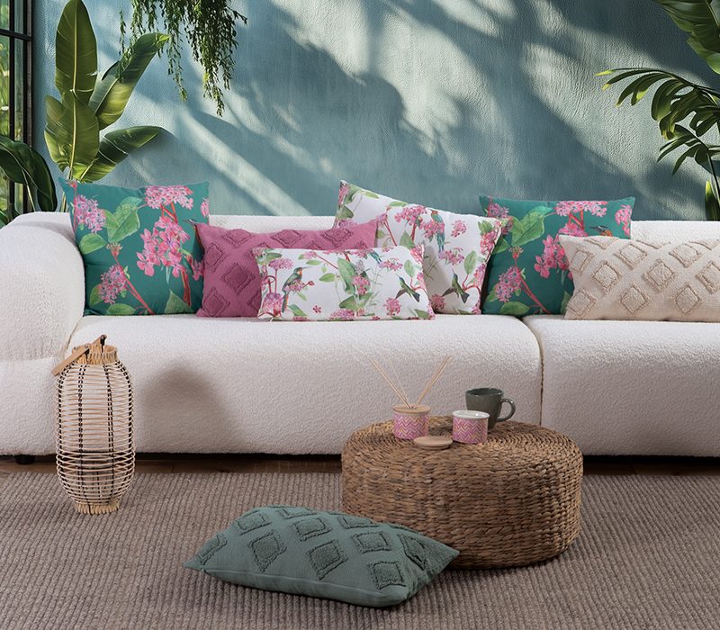 NEF-NEF ΔΙΑΚΟΣΜΗΤΙΚΟ ΜΑΞΙΛΑΡΙ DREAM ON 50X50 NEF-NEF HOMEWARE, ΥΦΑΣΜΑ:100% BAMB-ΕΣΩΤ:100% ΠΟΛ - Image 2