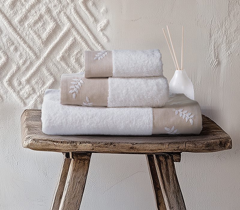 NEF-NEF ΣΕΤ ΠΕΤΣΕΤΕΣ 3ΤΜΧ AMARANDA  NEF-NEF HOMEWARE, 100% BAMBAKI