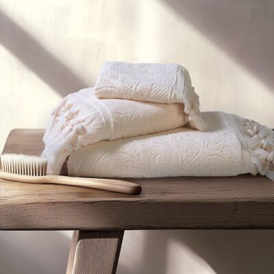 NEF-NEF ΠΕΤΣΕΤΑ ΧΕΡΙΩΝ SANGALIA 30Χ50 NEF-NEF HOMEWARE, 100% BAMBAKI - Image 2