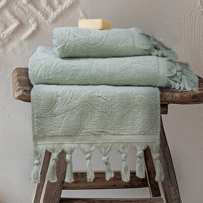 NEF-NEF ΠΕΤΣΕΤΑ ΧΕΡΙΩΝ SANGALIA 30Χ50 NEF-NEF HOMEWARE, 100% BAMBAKI - Image 3