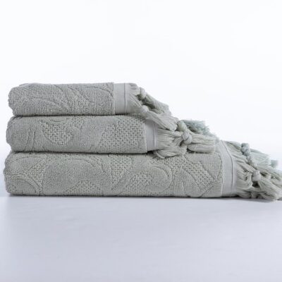 NEF-NEF ΠΕΤΣΕΤΑ ΠΡΟΣΩΠΟΥ SANGALIA 50Χ90 NEF-NEF HOMEWARE, 100% BAMBAKI - Image 5