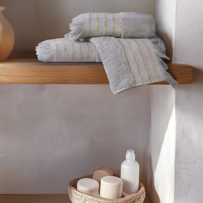 NEF-NEF ΠΕΤΣΕΤΑ ΧΕΡΙΩΝ QUANTRO 30X50 NEF-NEF HOMEWARE, 100% BAMBAKI - Image 2