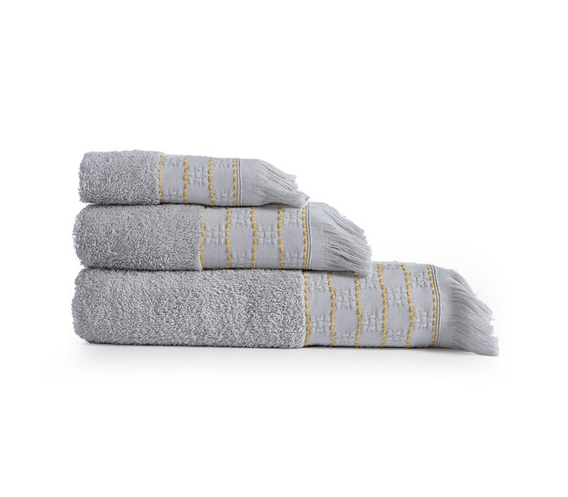 NEF-NEF ΣΕΤ ΠΕΤΣΕΤΕΣ 3 ΤΜΧ QUANTRO NEF-NEF HOMEWARE, 100% BAMBAKI - Image 3