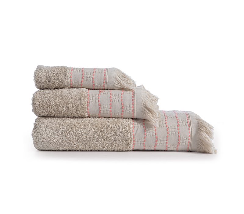 NEF-NEF ΣΕΤ ΠΕΤΣΕΤΕΣ 3 ΤΜΧ QUANTRO NEF-NEF HOMEWARE, 100% BAMBAKI - Image 4