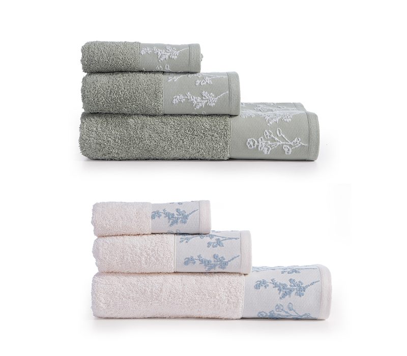 NEF-NEF ΣΕΤ ΠΕΤΣΕΤΕΣ 3 ΤΜΧ CLARIS NEF-NEF HOMEWARE, 100% BAMBAKI