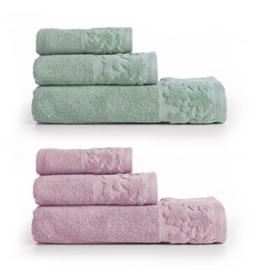 NEF-NEF ΣΕΤ ΠΕΤΣΕΤΕΣ 3 ΤΜΧ IRIDA NEF-NEF HOMEWARE, 100% BAMBAKI