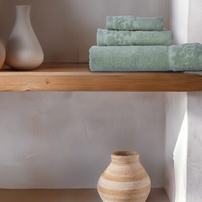 NEF-NEF ΣΕΤ ΠΕΤΣΕΤΕΣ 3 ΤΜΧ IRIDA NEF-NEF HOMEWARE, 100% BAMBAKI - Image 2
