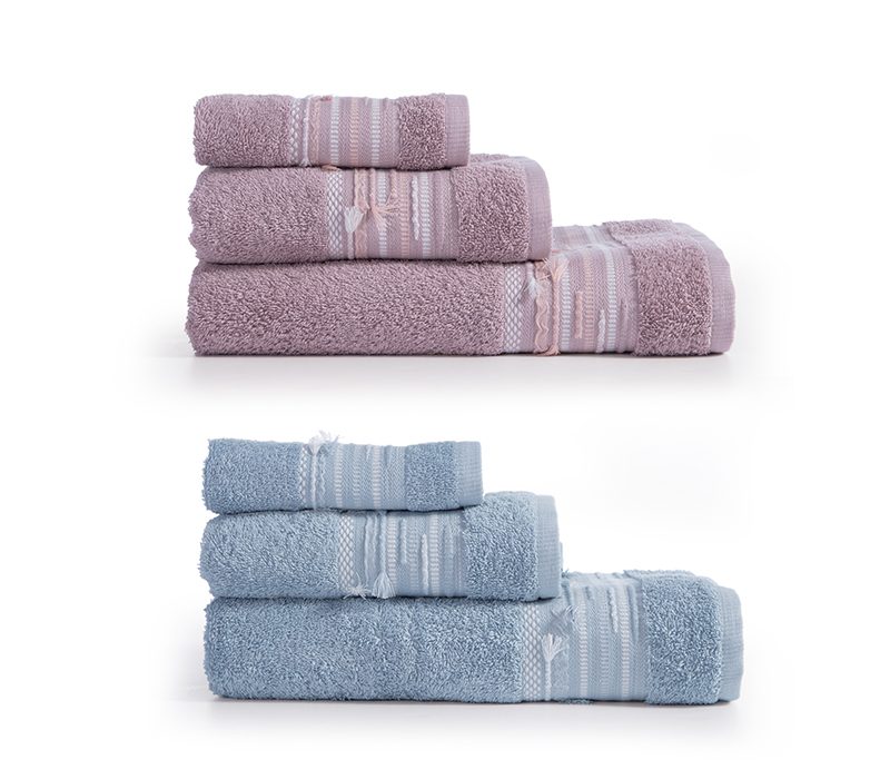 NEF-NEF ΣΕΤ ΠΕΤΣΕΤΕΣ 3 ΤΜΧ KEYLAN NEF-NEF HOMEWARE, 100% BAMBAKI
