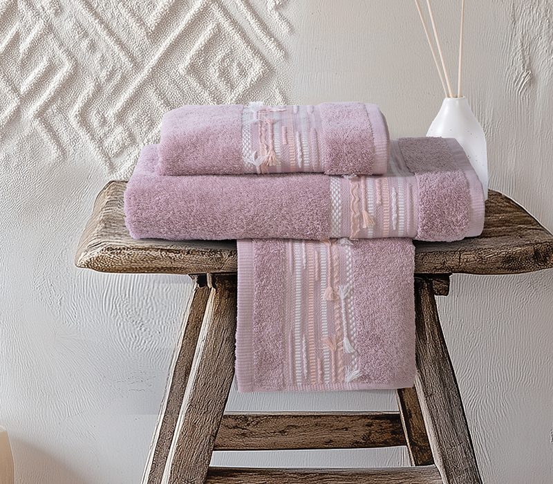 NEF-NEF ΣΕΤ ΠΕΤΣΕΤΕΣ 3 ΤΜΧ KEYLAN NEF-NEF HOMEWARE, 100% BAMBAKI - Image 3