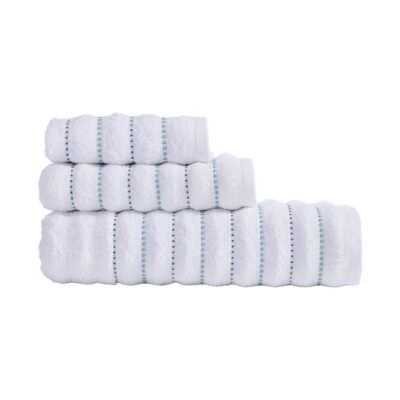 NEF-NEF ΣΕΤ ΠΕΤΣΕΤΕΣ 3 ΤΜΧ SORENTO BLUE  NEF-NEF HOMEWARE, 100% BAMBAKI