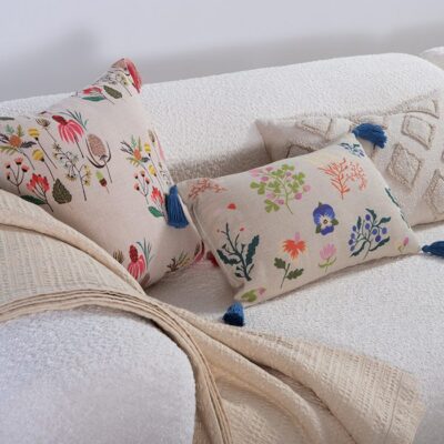 NEF-NEF ΔΙΑΚΟΣΜΗΤΙΚΗ ΜΑΞΙΛΑΡΟΘΗΚΗ GRACE 30X50 NEF-NEF HOMEWARE, 100% ΒΑΜΒΑΚΙ - Image 2