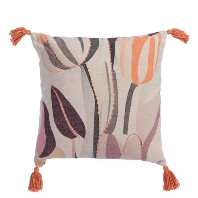 NEF-NEF ΔΙΑΚΟΣΜΗΤΙΚΗ ΜΑΞΙΛΑΡΟΘΗΚΗ LONA 45X45 NEF-NEF HOMEWARE, 100% ΒΑΜΒΑΚΙ