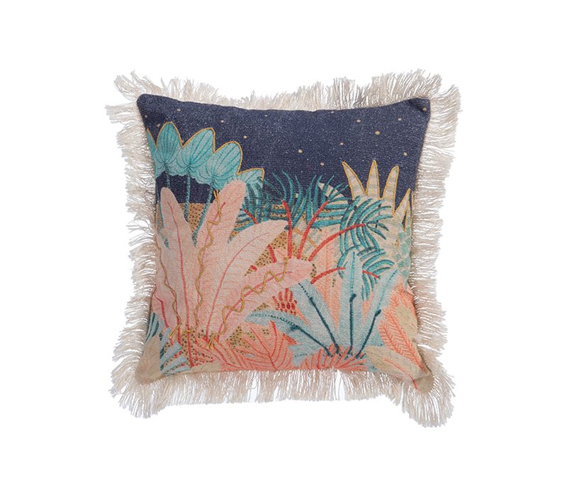 NEF-NEF ΔΙΑΚΟΣΜΗΤΙΚΗ ΜΑΞΙΛΑΡΟΘΗΚΗ NIOVI 45X45 NEF-NEF HOMEWARE, 100% ΒΑΜΒΑΚΙ