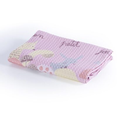 NEF-NEF ΒΡΕΦΙΚΗ ΚΟΥΒΕΡΤΑ ΠΙΚΕ ΚΟΥΝΙΑΣ MON PETIT JARDIN 110X150 NEF-NEF HOMEWARE, 100% BAMBAKI - Image 2