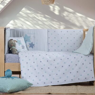 NEF-NEF ΒΡΕΦΙΚΑ ΣΕΤ ΣΕΝΤΟΝΙΑ ΚΟΥΝΙΑΣ EXPLORE THE UNIVERSE NEF-NEF HOMEWARE, 100% ΒΑΜΒΑΚΙ