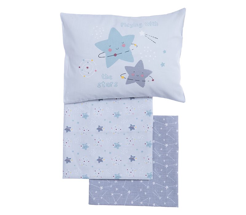 NEF-NEF ΒΡΕΦΙΚΑ ΣΕΤ ΣΕΝΤΟΝΙΑ ΚΟΥΝΙΑΣ EXPLORE THE UNIVERSE NEF-NEF HOMEWARE, 100% ΒΑΜΒΑΚΙ - Image 3