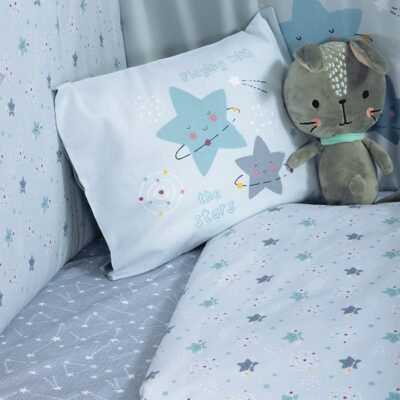 NEF-NEF ΒΡΕΦΙΚΑ ΣΕΤ ΣΕΝΤΟΝΙΑ ΚΟΥΝΙΑΣ EXPLORE THE UNIVERSE NEF-NEF HOMEWARE, 100% ΒΑΜΒΑΚΙ - Image 4