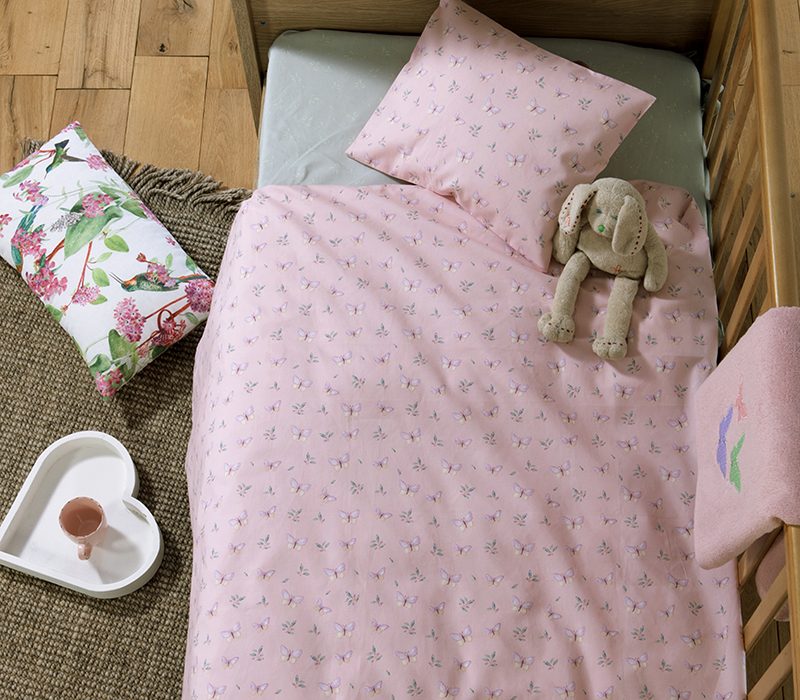 NEF-NEF ΒΡΕΦΙΚΑ ΣΕΤ ΣΕΝΤΟΝΙΑ ΚΟΥΝΙΑΣ WINGS OF JOY NEF-NEF HOMEWARE, 100% ΒΑΜΒΑΚΙ - Image 2