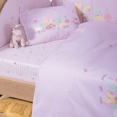 NEF-NEF ΒΡΕΦΙΚΑ ΣΕΤ ΣΕΝΤΟΝΙΑ ΚΟΥΝΙΑΣ MON PETIT JARDIN  NEF-NEF HOMEWARE, 100% ΒΑΜΒΑΚΙ - Image 4
