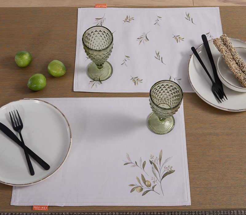 NEF-NEF ΣΟΥΠΛΑ OLIVE 33X48 NEF-NEF HOMEWARE, 100% BAMBAKI - Image 2